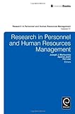 Research In Personnel And Human Resources Management